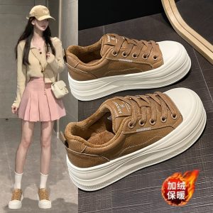 丰歌E08 新款 时尚潮流百搭 加绒 休闲鞋