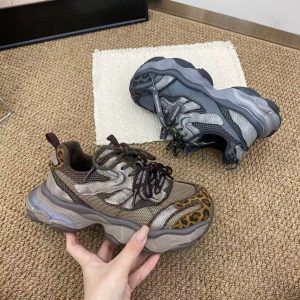 锦福林女鞋LS151冬季加绒老爹鞋休闲女鞋