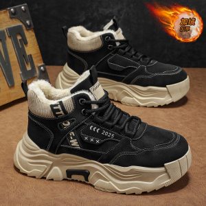 敢创 V86018冬季休闲保暖棉鞋男鞋雪地鞋39-44