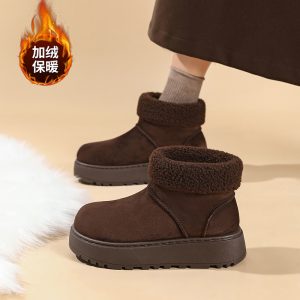 东北大棉鞋特大码女雪地靴女棉鞋