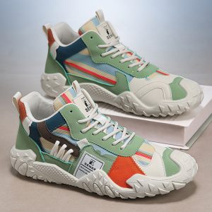 理想-K2565【潮流学生鞋时尚户外运动跑步阿甘鞋休闲男鞋】